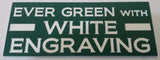 Dam Water Sign Plaque - Small