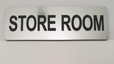 Store Room Sign Plaque - Small