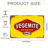 VEGEMITE - Retro UV Printed Metal Sign - 30cm by 20cm