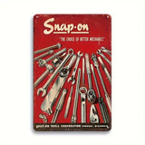 Snap-On Tools - UV Printed Metal Sign - 20cm by 30cm