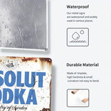 Absolut Vodka - UV Printed Metal Sign - 30cm by 20cm