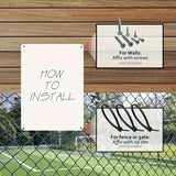 One Fine Fisherman Lives Here - UV Printed Metal Sign - 20cm by 30cm