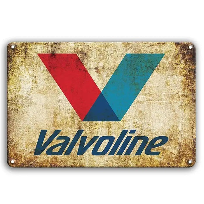 Valvoline - UV Printed Metal Sign - 30cm by 20cm