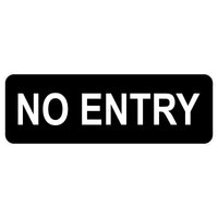 Black rectangular sign with 'PRIVATE' text on a white background