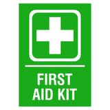 First Aid Kit Sign Plaque