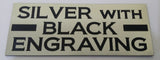 Tank Water in Use Sign Plaque - Small