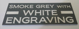 No Shore Power Sign Plaque Available in 30 Colours & 3 Small Sizes