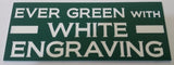 Tank Water in Use Sign Plaque - Small