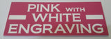 Tank Water in Use Sign Plaque - Small