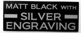 No Sales People No Religious Groups No Charities Thank You Sign Plaque in 3 Large Sizes & 30 Colours