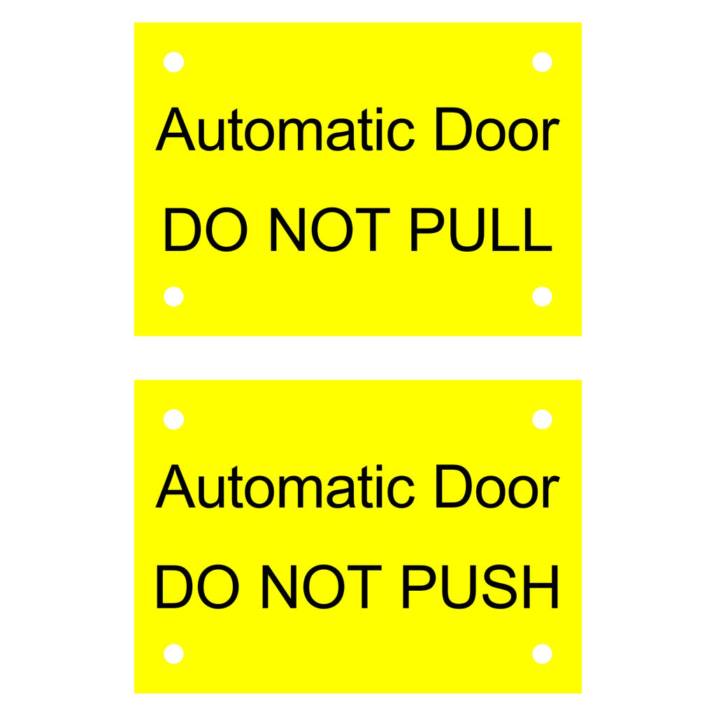 CUSTOM Automatic Signs 2022-02-01