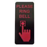 Please Ring Bell Sign Plaque - Small