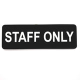 STAFF ONLY - Sign / Plaque