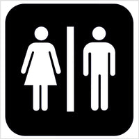 Toilet and Restroom Signs