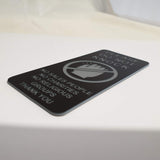 Please Do Not Knock Sign - No Sales People No Charities No Religious Groups Thank You Sign / Plaque