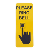 Please Ring Bell Sign Plaque - Small