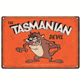 The Tasmanian Devil - UV Printed Metal Sign - 30cm by 20cm