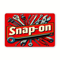 Snap-On Tools - Australian Classic - UV Printed Metal Sign - 30cm by 20cm