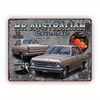 Holden HR - Australian Classic - UV Printed Metal Sign - 30cm by 20cm