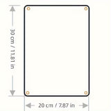 XXXX Queenslander - State of Origin - Queensland - Novelty UV Printed Metal Sign - 20cm by 30cm