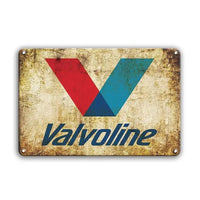 Valvoline - UV Printed Metal Sign - 30cm by 20cm