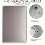 Toilet Rules - UV Printed Metal Sign - 20cm by 30cm