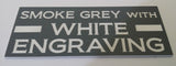 Grey Water Sign Plaque - Small