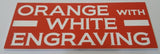 Danger Fuel Sign Plaque Available in 30 Colours & 3 Small Sizes