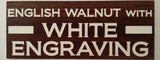 Tank Water in Use Sign Plaque - Small