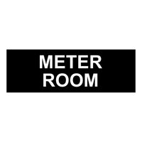 Meter Room Sign Plaque - Small