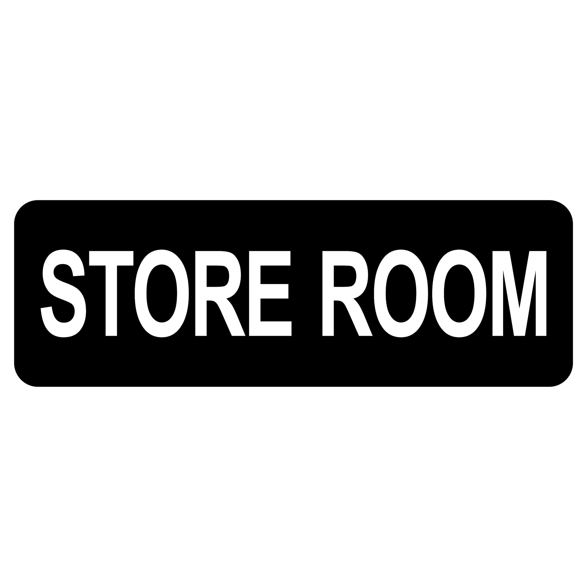 Store Room Sign Plaque - Large | Tiger Laser Cutting & Engraving
