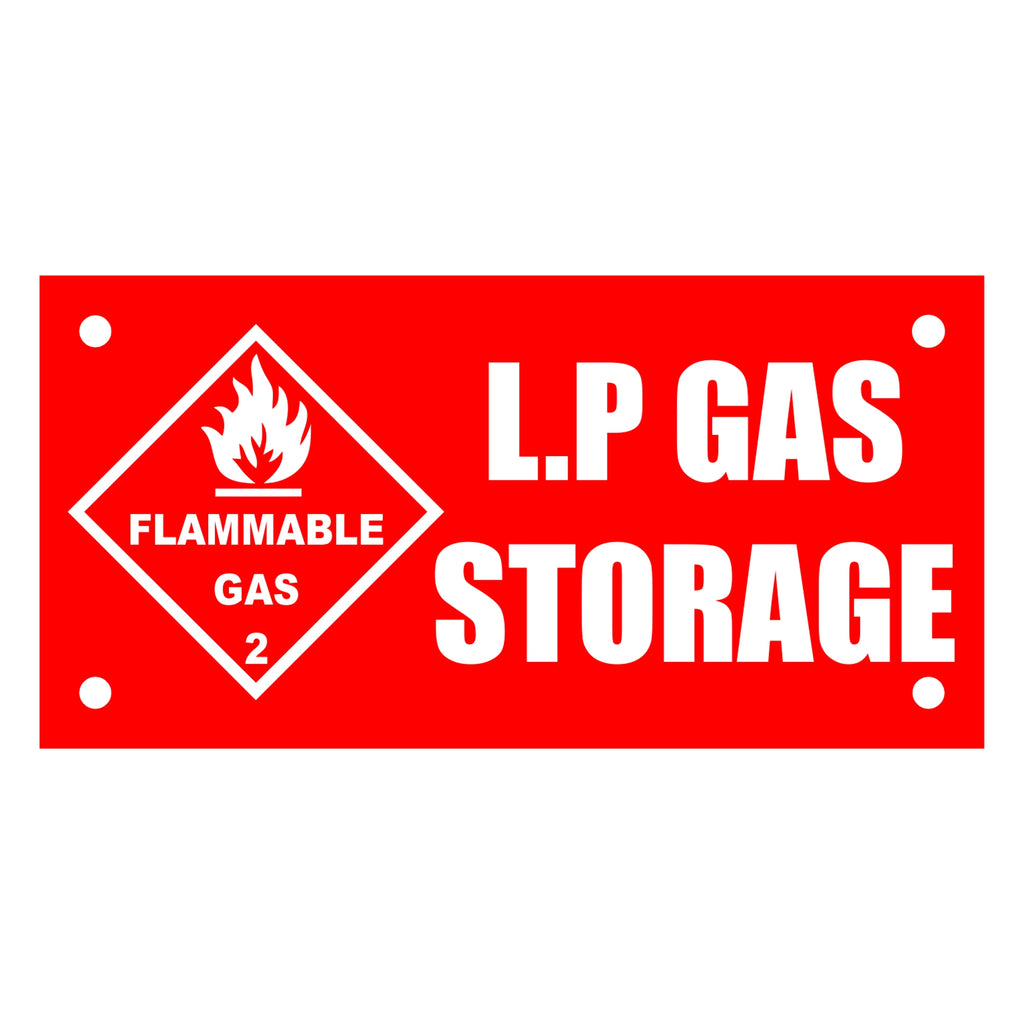 Storage Signe LP Gas Storage Sign Plaque | Tiger Laser Cutting & Engraving