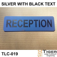 RECEPTION SIGN